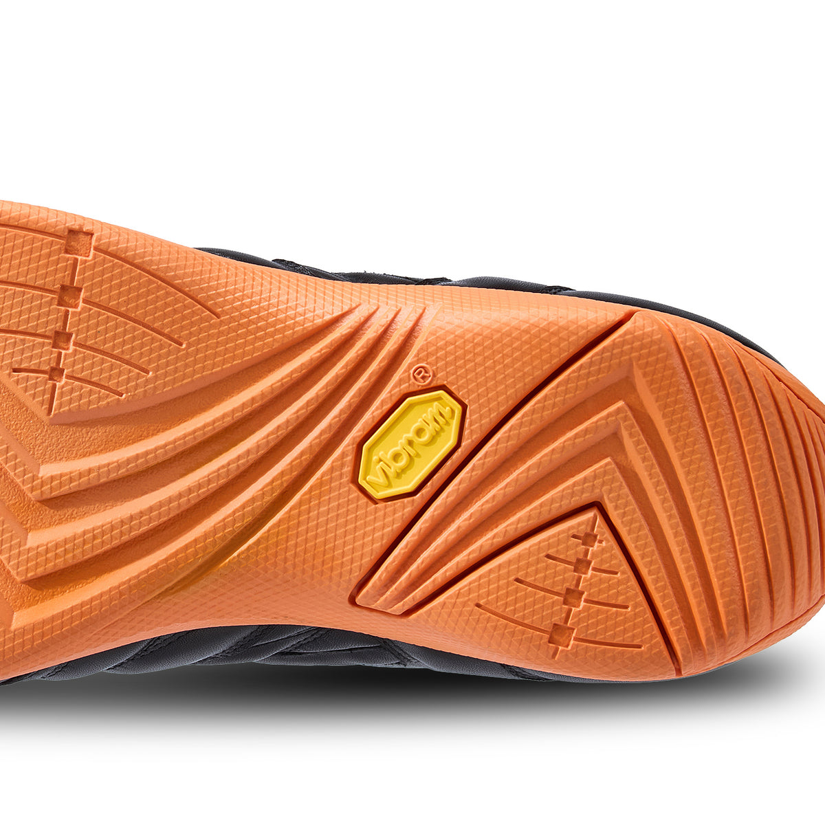 PEKIOMEN QUILT LOW BLACK/ORANGE