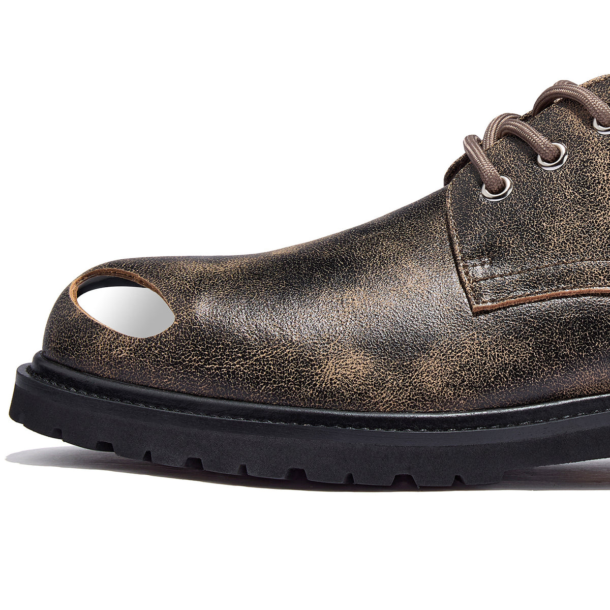PEKIOMEN SHELL DERBY TOBACCO BROWN