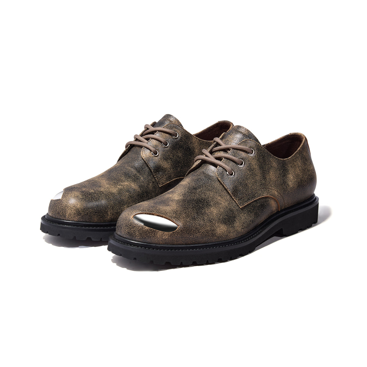 PEKIOMEN SHELL DERBY TOBACCO BROWN