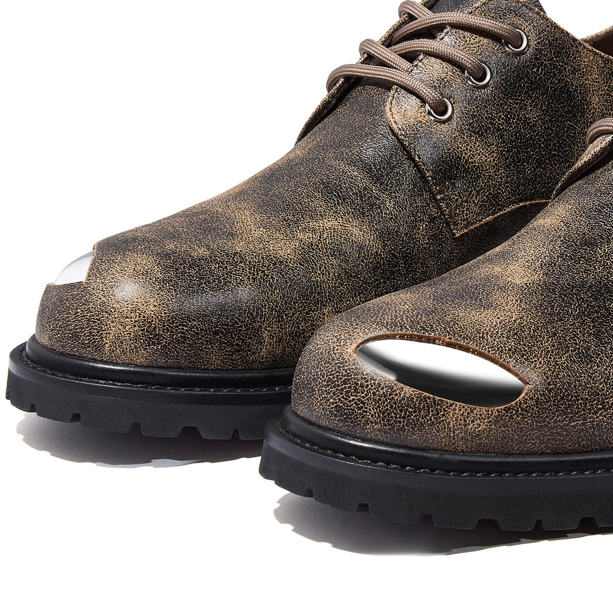 PEKIOMEN SHELL DERBY TOBACCO BROWN