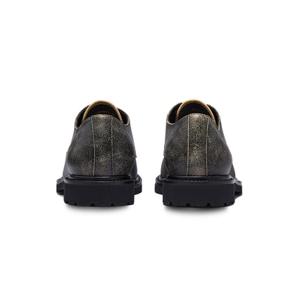 PEKIOMEN SHELL DERBY CARBON BLACK