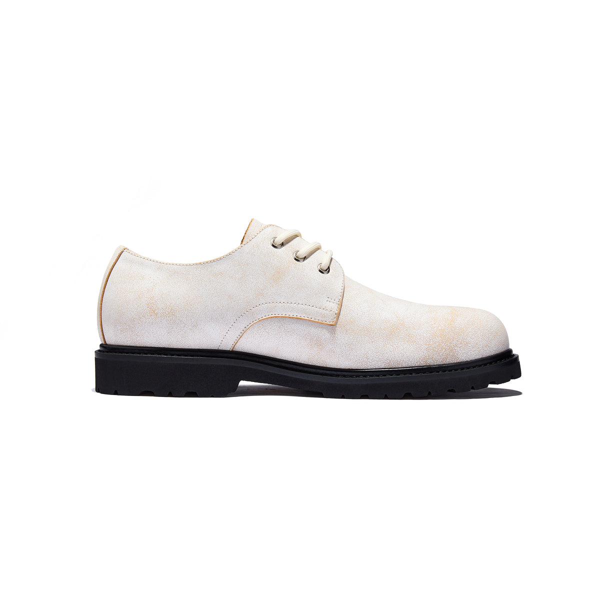 PEKIOMEN SHELL DERBY CHALK WHITE