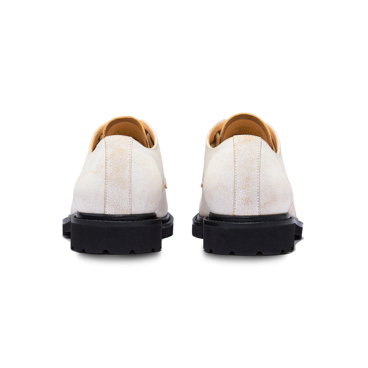 PEKIOMEN SHELL DERBY CHALK WHITE