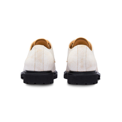 PEKIOMEN SHELL DERBY CHALK WHITE