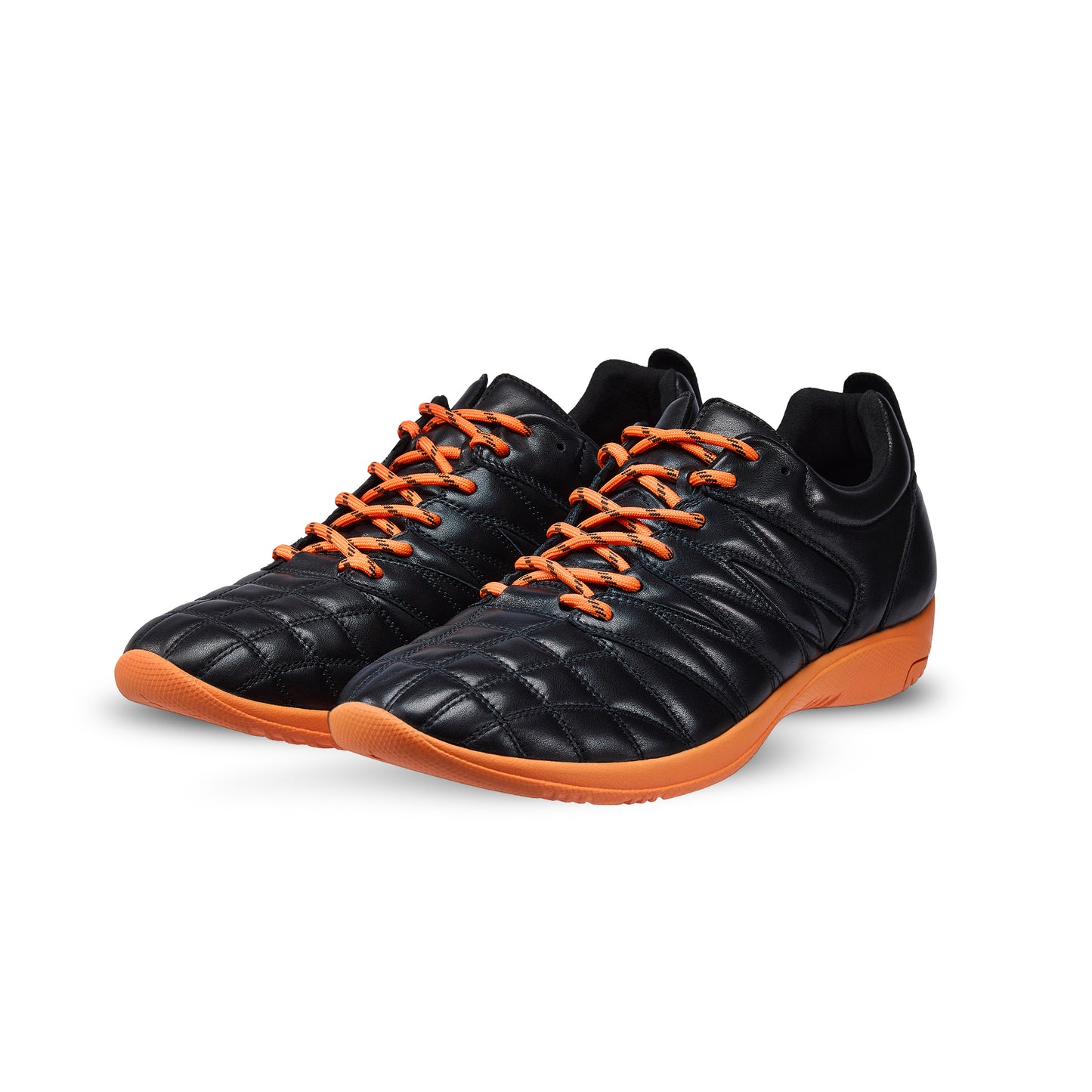 PEKIOMEN QUILT LOW BLACK/ORANGE