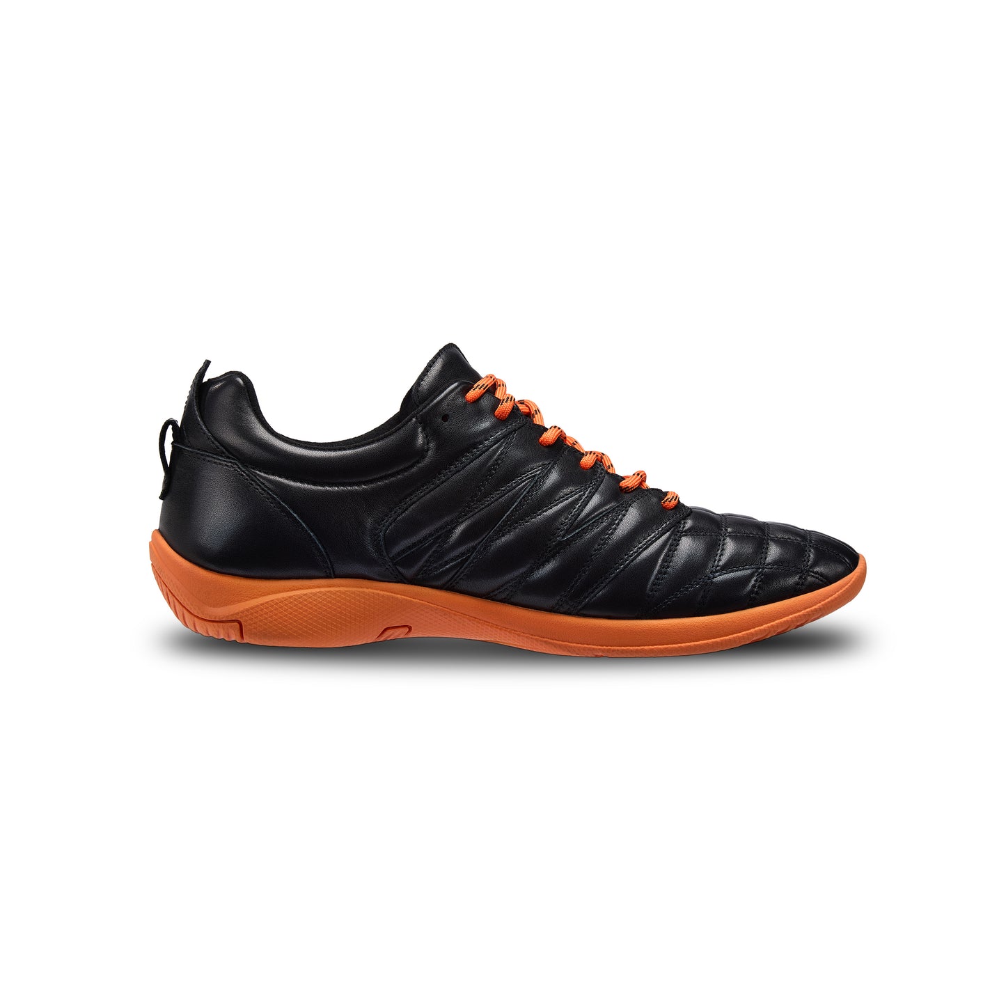PEKIOMEN QUILT LOW BLACK/ORANGE