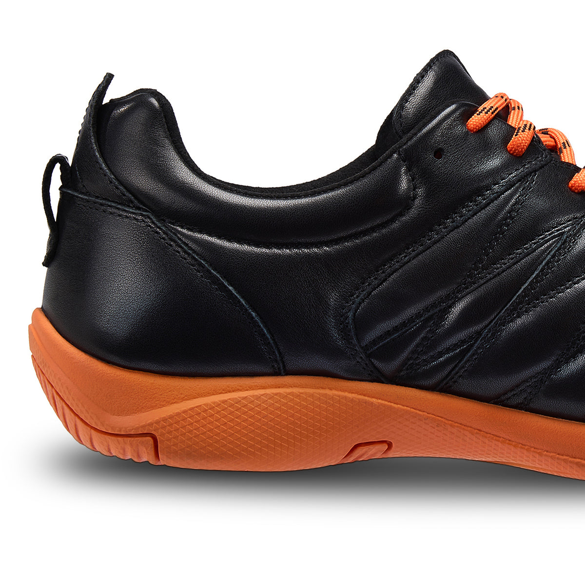 PEKIOMEN QUILT LOW BLACK/ORANGE
